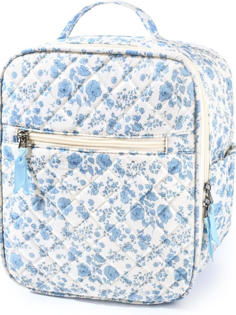 Insulated Lunch Bag for Women - Quilted, Large Capacity Cooler for Work & Travel
